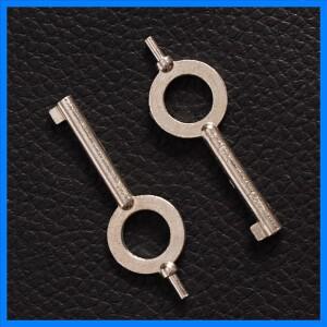 아메리칸 스타일 유니버설 플랫 키 블랭크 특수 키 수갑 잠금 키 스테인레스 스틸 키체인