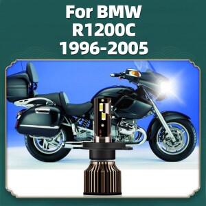 BMW 호환 R1200C 1996-2005 2002-2006 바이크 오토바이 LED 헤드라이트 전구 고휘도 6500K 플매트 카펫 러