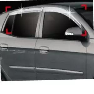 모닝 윈도우 선바이저 차 크롬 햇빛가리개