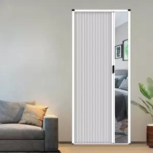 슬라이딩 도어 커튼식 알루미늄 자체설치 아파트 작은