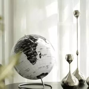 미드센츄리 모던 인테리어 카페 사각 세계지도 지구본