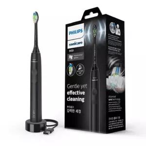 필립스 음파진동 전동칫솔_블랙 완벽한 틈새케어 솔루션 소닉케어 음파테크놀로지