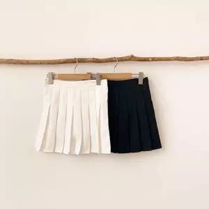 A라인 주름 미니 스커트 여성 플리츠 테니스 치마 (WFK61QS)