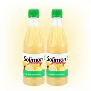 솔리몬 레몬즙 500ml x 2개 레몬원액 레몬수 (1L)