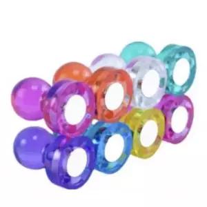 자석식 화이트보드 10개입 냉장고 부착용 보드자석 포토자석 (WFJ6VQO)