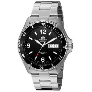 오리엔트 남성용 '마코 II' 자동 스테인리스 스틸 다이빙 시계