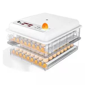 스마트 8롤러 병아리 알 가정용 메추리 자동 인큐베이터 육추기 부화기 계란24개 전란 유정
