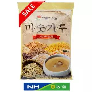 하조대농협 미숫가루 500g 1개 간식 어린이집 생일 화이트데이 어린이날 만들기