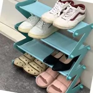 신발 보관 거치대 조립형 슬리퍼 정리 모듈 정돈대 클리어 정리함 (WFK6C8S)
