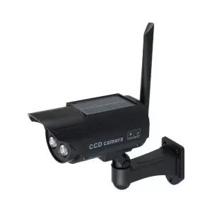 모형 보안 카메라 태양광 충전식 실외 CCTV 장식용 (WFJ6CNA)