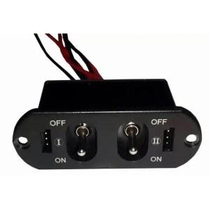 RC 모델용 TYXTGY 듀얼 고전류 전원 스위치 비행기 고정 날개 예비 부품 및 액세서리