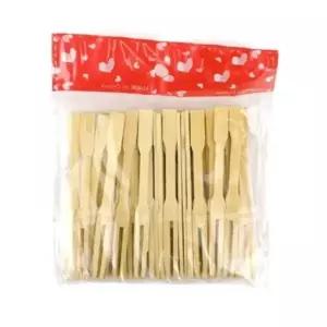 원목 미니포크 일회용 디저트포크 나무 포크 (WFJ6DAA)