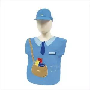 역할놀이 직업옷과 모자 우체부