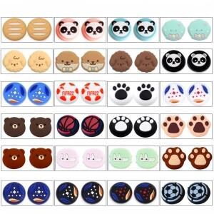 [호환품]플레이 스테이션 5 PS5 슬림 PS4 XBOX 시리즈 X/S ONES 360 E 게임 패드 컨트롤러 엄지 그립 캡용