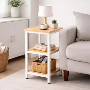 아트박스 가구느낌 배사이드테이블 3단 250 침대 사이드 미니 협탁