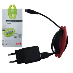 TC 휴대용 케이블줄감개 중 3개 차량용 이어폰 줄감개 (WFJ700W)