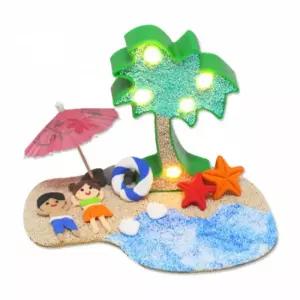 만들기 클레이 5인 무드등 재료 교구 뚝딱 야자수