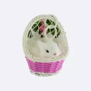 TC 반려견인형 인테리어장식 앉아있는 선반인형 토끼 (WFJ707E)