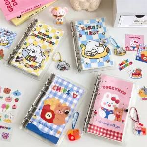 카툰 6공 다이어리 A6 신학기 새해 캐릭터 다꾸 만년 만년다이어리 6공다이어리 A6 육공다이어리