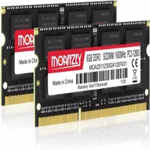 Moaffzey 16GB(2x8GB) DDR3 DDR3L RAM 1600MHz PC3-12800 CL11 노트북 메모리 SODIMM 204핀 1.35V 1.5V