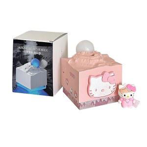 카툰 키티 휴대용 소형 , USB 개인용 데스크탑 자동차, 사무실, 침실, 주변 장식, 명절 선물, 초조용함에 적합합니다. (핑크)