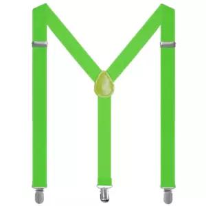 성인 멜빵 어른 얇은 어깨 집게멜빵 그린