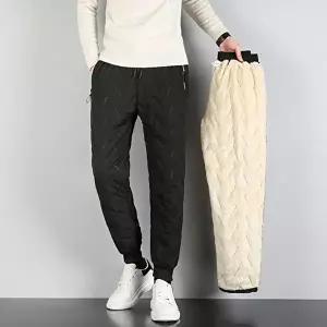 [모로엠]남성 융털 기모 패딩 방한 바지 DMS-PTA-Q4265727