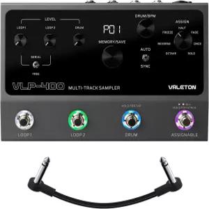 100스테레오 드럼 머신이 장착된 발레톤 기타 루프 스테이션 루퍼 페달 7가지 커스터마이징 이펙트 할당