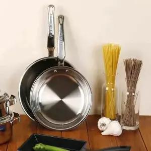 후라이팬 통3중 스텐 26cm 스뎅 입체가열 열효율 (WFK6EE7)