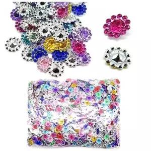 비즈 단면비즈 보석 국화비즈 대용량단면보석 약2000개비즈 (WFJ7AEB)