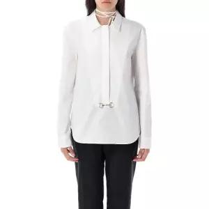 메탈 디테일 슬림핏 셔츠 831912Z8B2P 9000