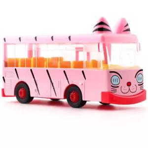 여아 핑크색 짱구 유치원버스장난감 어린이집 선물 사회성
