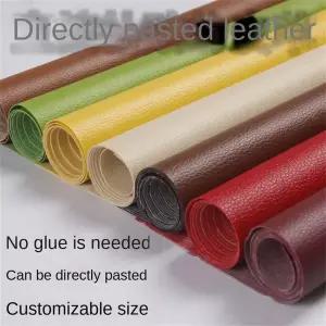 인조가죽시트지 가죽 수선패치 PU 자체 접착 소파 수리 DIY 침대 소프트 패치 스티커 보조금 갱신 자동차