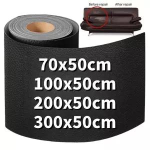 인조가죽시트지 가죽 수선패치  검은 수리 패치 테이프 자기 접착 소파 좌석 Cuttable Refinisher 고점도