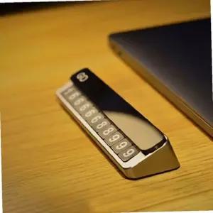 주차번호판 차량 전화번호판 시크릿 주차 알림판