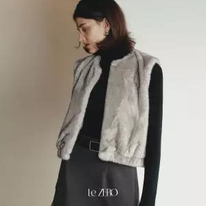 제로스트릿 [2컬러] 르제로 폭스 퍼 베스트