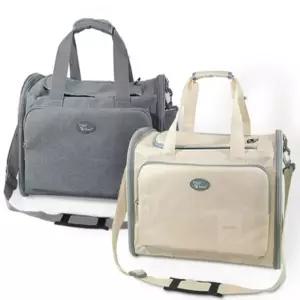 다온58 애견 숄더백 그레이 켄넬 소형견 강아지