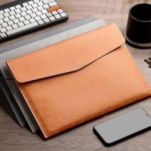 인조 가죽 노트북 태블릿 파우치 서류 가방 케이스 (WFK5UE0)