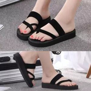 슬리퍼 샌들 여자샌들 통굽쪼리 웨지힐 ZG-HL01 (WFJSOIP)