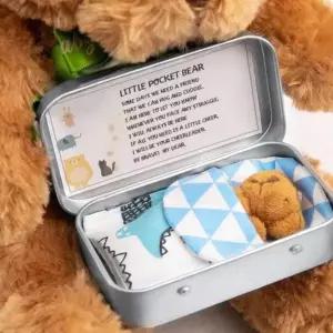 시험 선물 곰돌이 특별한 소형 4종 틴케이스 (WFJSQ48)