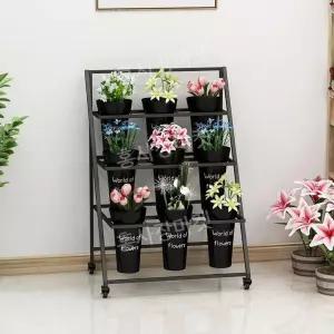 진열대 화분 철제 정리대 받침대 선반 화분진열대 인테리어 꽃