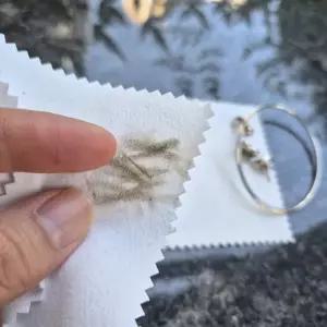 8x8 은 광택천 은세척천 50장 한 묶음 주얼리 폴리싱