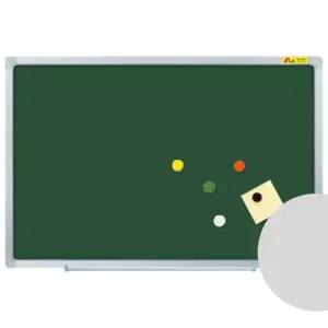 워터초크칠판 AL 실버형 120x80cm 물로 깨끗 (WFK8ZZL)