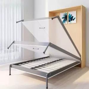 벽걸이 리프트업 침대 붙박이 원룸 공간 월베드 리프트업침대