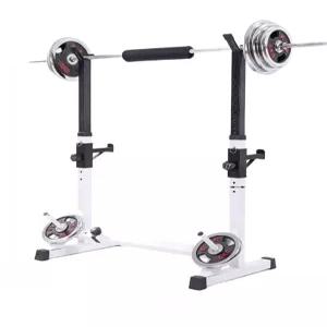 바벨거치대 스쿼트랙 역기거치대 벤치프레스 흑백 스툴 렉 헬스 봉정리 운동 높이조절