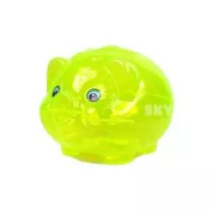 (SM)형광 투명 돼지저금통 대1P 인테리어저금통 (WFK90PF)