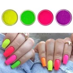 형광 네일아트용품 형광글리터 형광네일 가루글리 (WFK9CL0)