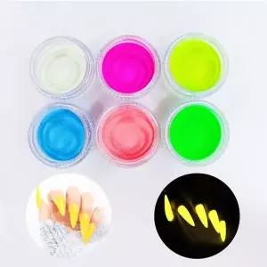 야광스톤 매직 네온네일 6종 야광스티커 야광네 (WFK9CXS)