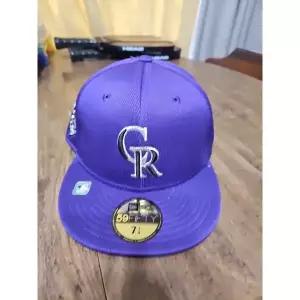 [관부가세포함] 콜로라도 로키스 CR MLB 야구 뉴에라 59Fifty 블랙 피티드 캡 7 1/4