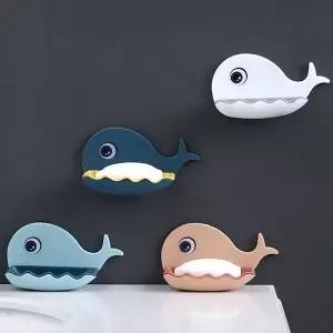 비누받침대 비누케이스 고래 비누각 트레이 욕실 (WFK9F1L)